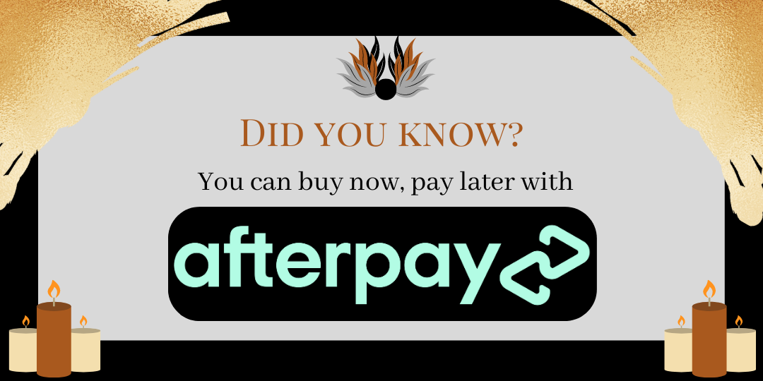 Buy Now Pay Later with Afterpay!