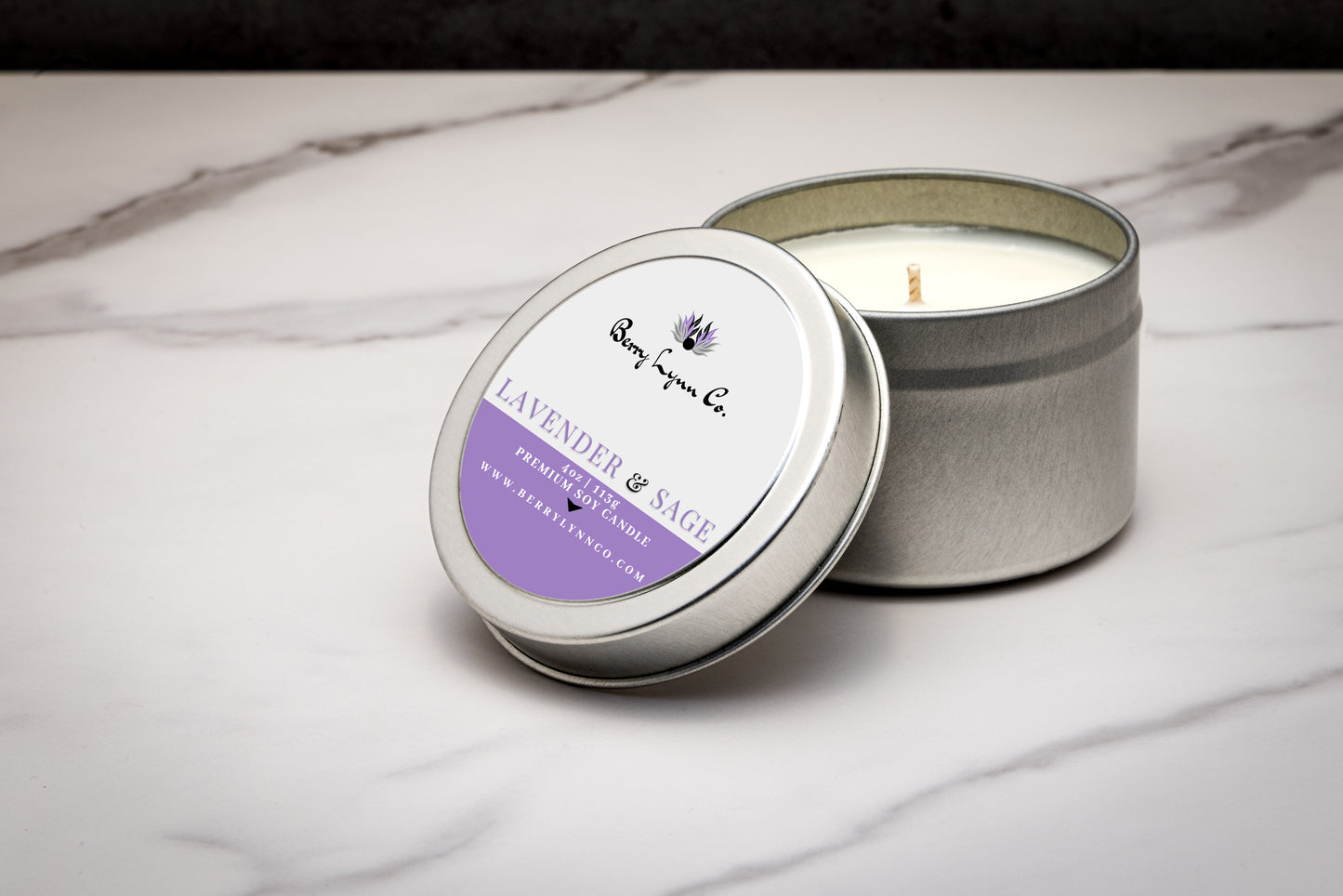 Lavender & Sage Candle